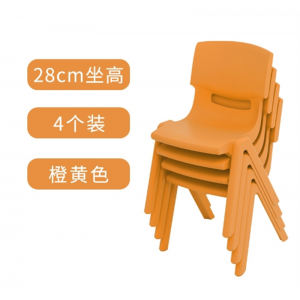 育才儿童椅幼儿园靠背椅宝宝餐椅塑料家用小凳子防滑加厚YCY-002