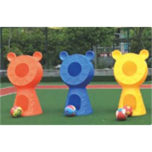 幼儿园室内外游乐设施幼儿体育感统系列卡通投靶器 XF 003-08