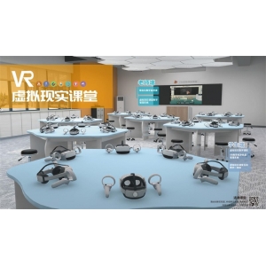 矩道VR虚拟现实课堂 老师学生教学课堂互动 虚拟现实课堂互动一体机