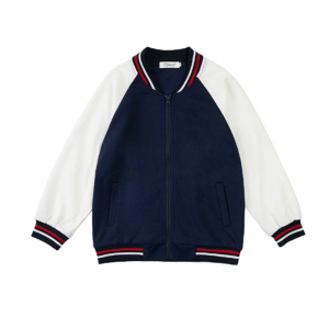 外套 休闲长袖小学生班服运动服校服安果儿秋冬儿童棒球服园服