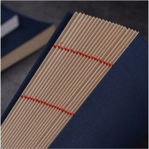宣纸手工装订中号28*18cm线装本仿古八行半生熟小楷抄经本