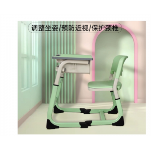 中小学生课桌椅儿童学习桌教室书桌幼儿写字桌可升降课桌套装