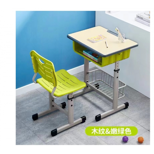 中小学生学习桌椅学校课桌椅儿童学习桌培训班辅导班书桌写字桌图1