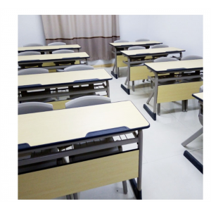 双人学生课桌椅 长条会议桌 培训班 辅导班课桌中小学生桌椅成人