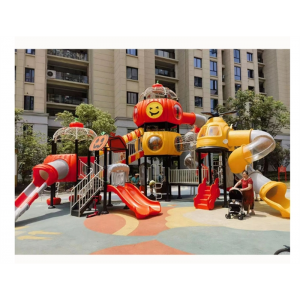 幼儿园大型室外南瓜造型秋千滑滑梯组合户外公园小区儿童游乐园