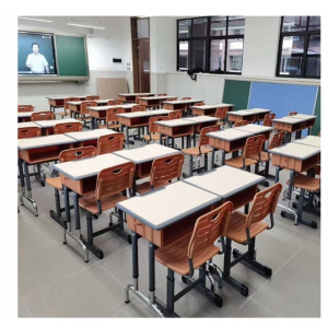 中小学生培训班课桌椅学生课桌椅学生椅 学校投标课桌椅
