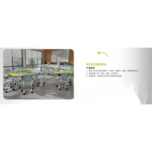 江南装备 课桌椅系列-多功能教室学生课桌椅耐磨耐高温