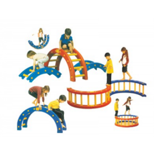 幼儿园室内外游乐设施儿童娱乐感统玩具系列1/4圆平衡板 KLS-10001