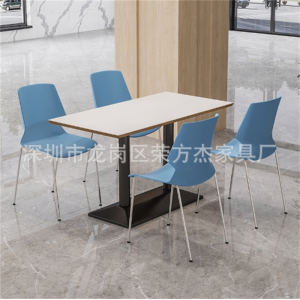 学校食堂餐桌椅公司饭堂桌椅组合职工食堂餐桌椅经济型