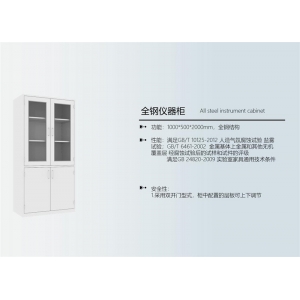 大风教育设备 柜子系列- 全钢仪器柜 全钢结构 采用双开门型式
