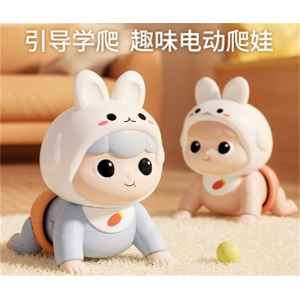 婴幼儿爬行玩具宝宝学爬哄娃神器早教益智玩具夜市地摊批发0-1岁