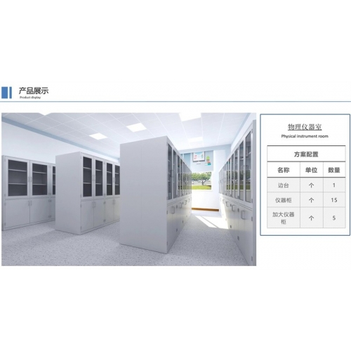大风教育设备 实验室建设系列-物理仪器室 学生物理实验工具收纳室图1