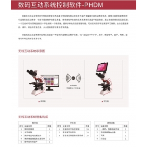 凤凰光学 数码互动系统控制软件-PHDM 学生教师生物教学互动