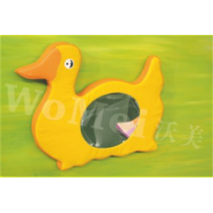 幼儿园室内外游乐设施儿童娱乐软体系列软体鸭子装饰镜