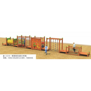 幼儿园户外游乐设施儿童娱乐户外运动体能组合系列体能组合(进口木制) 220290