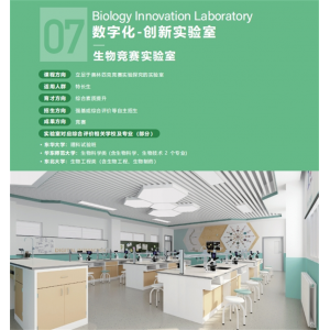 生物竞赛实验室基础电教设备实验仪器标理化生基于数字化课标文化与装修