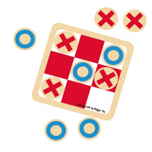 棋类教具四子棋井字棋三子棋儿童桌游2人对战游戏棋亲子益智玩具