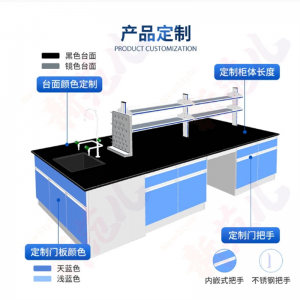 全钢实验室实验台钢木实验台中央边台试验台学校医院防静电操作台
