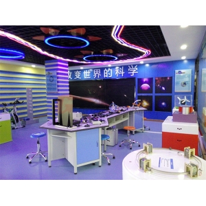 广视通 学科功能教室&空间设计-科普探究体验馆 寓教于乐主要的服务对象是中学生