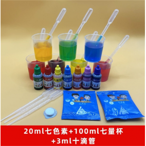 安全级水溶性水油橡皮泥颜料手工皂调色剂色素儿童科学实验