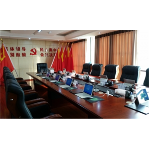 平板移动式会议显示触摸与会议终端合成一体无纸化会议系统