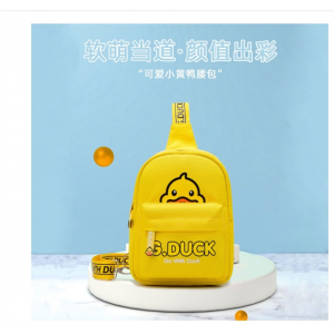 儿童斜挎包时尚潮胸包男女百搭轻便防水卡通可爱包包