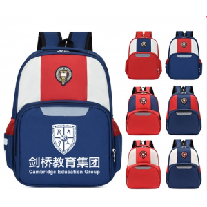 小学生书包批发印字LOGO辅导班培训班广告儿童背包幼儿园广告图案