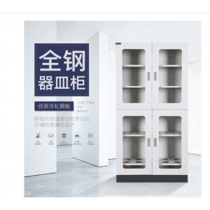 全钢器皿柜 烧杯存放柜 器皿晾干柜 实验室试剂柜 药品柜 样品柜 RX-QMG-01