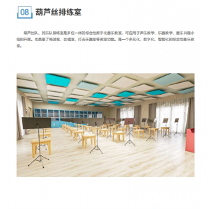 校园数字化音乐教育教室葫芦丝排练室