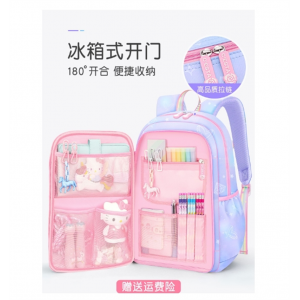 英伦风男童女超轻便儿童减负护脊新颖时尚新款书包男生女生小学生