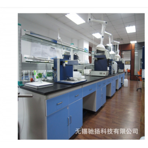 生产钢木实验台实芯理化板台面化学实验台工作台操作台中央台 GM1500L