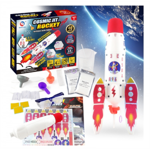 儿童科学实验Steam太空火箭小学生DIY化学拼装小制作早教益智玩具