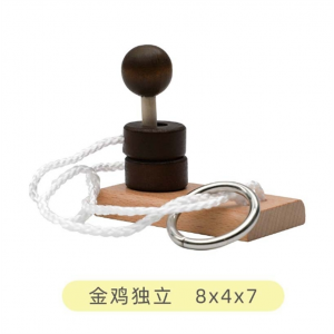 智力解锁解扣鲁班锁孔明锁成人休闲解压儿童益智玩具小学生幼儿园