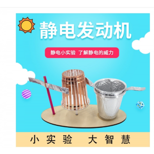 静电现象实验静电章鱼发电机科学器材套装小制作益智DIY科普教具