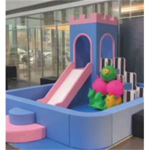 幼儿园室内外设施幼儿软体玩具亲子软体组合系列游戏滑梯组合 YX036-3