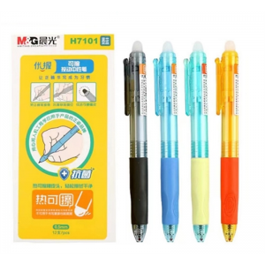 晨光AKPH7101优握按动热可擦笔中小学生专用正姿摩磨热可擦签字笔
