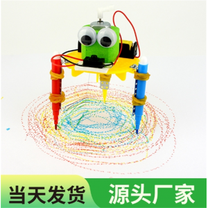 涂鸦机器人 科技小制作小发明电动小学生手工制作材料科学实验