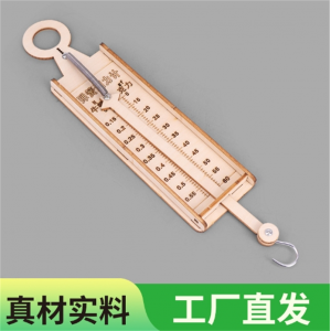 计拉力器 科学实验科技小制作小学生科教玩具弹簧秤模型手工测力