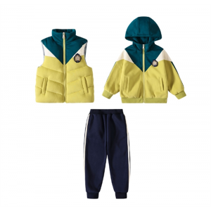 三合一班服防风三件套 幼儿园园服小学生秋冬可拆卸冲锋衣校服儿童