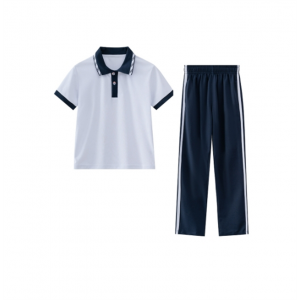 短袖套装 中学生校服三件套休闲棒球服班服秋季初中高中长袖运动服套装批发