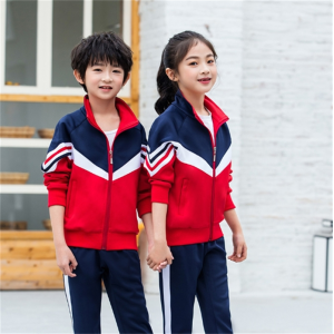 中学生校服套装春秋季高中生班服男女款学院风小学长袖运动服批发