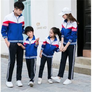 中小学生长袖校服套装春秋季休闲运动服初高中生班服学院风两件套