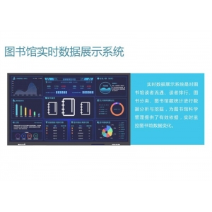 蓝鲸知图 智慧图书馆 图书馆实时数据展示系统 实时监控图书馆数据变化