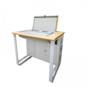 翻转电脑桌现代简约U型腿经济型培训桌 桌体采用裸管1.0mm厚钢管,其他采用裸板