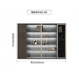 办公家具工厂办公文件柜总裁办公室木质简约现代书柜背柜