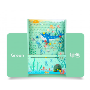 木质儿童益智接球游戏机器 男孩女孩礼物亲子互动玩具