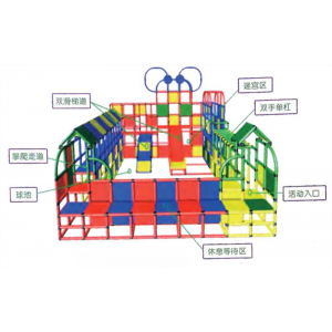 幼儿园室内外游乐设施儿童管道玩具系列米奇乐园 QBL078-1