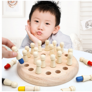 彩色记忆棋认知智力幼儿童益智早教色彩开发训练专注力玩具棋