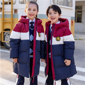 2023小学生冬季棉服幼儿园团体班服加厚保暖运动会园服男女童棉衣
