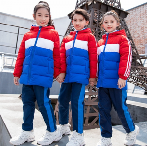 冬季幼儿园棉服定制小学生校服班服儿童保暖运动棉服童装园服